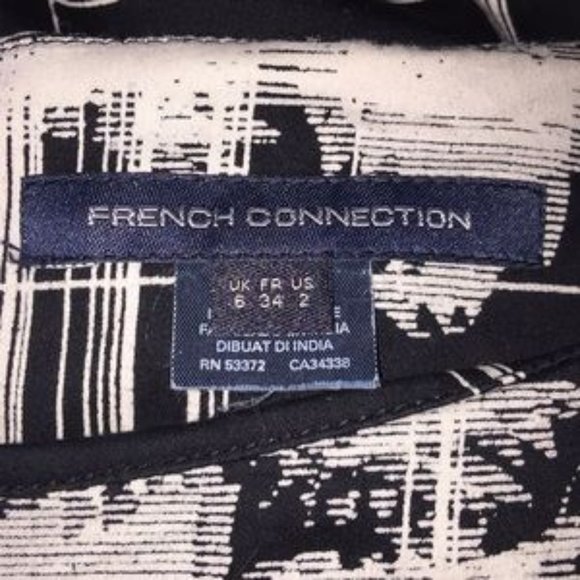 French Connection Mini Dress Size 2 - Picture 4 of 4